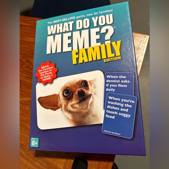 “What Do You Meme?” Family Edition Board Game - Very Good Condition, Complete - Picture 1 of 7